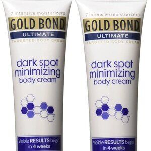 2X Gold Bond Ultimate Dark Spot Minimizing Body Cream Tone Corrector 2 oz Ea